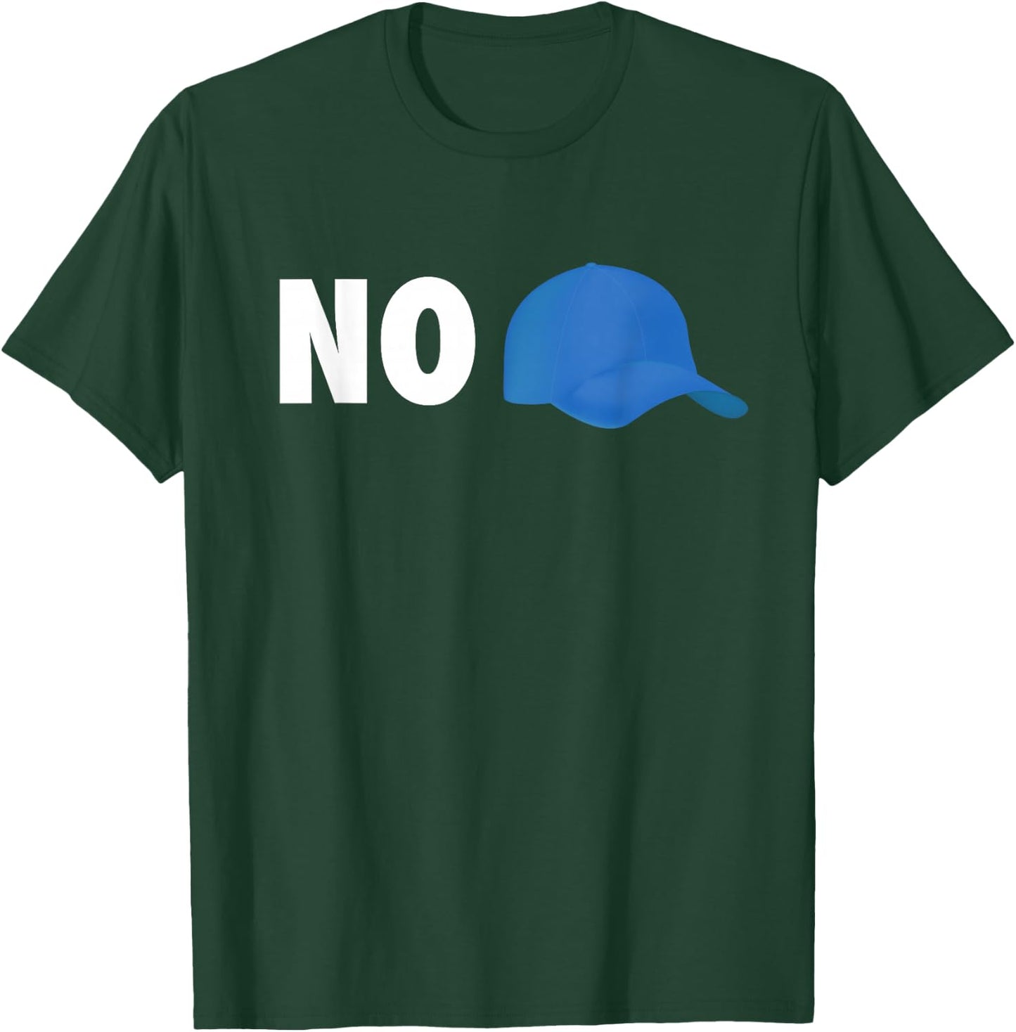 No Cap Stop Cappin Stop Flexing Gift Women Kids T-Shirt - T-Shirt | Forest