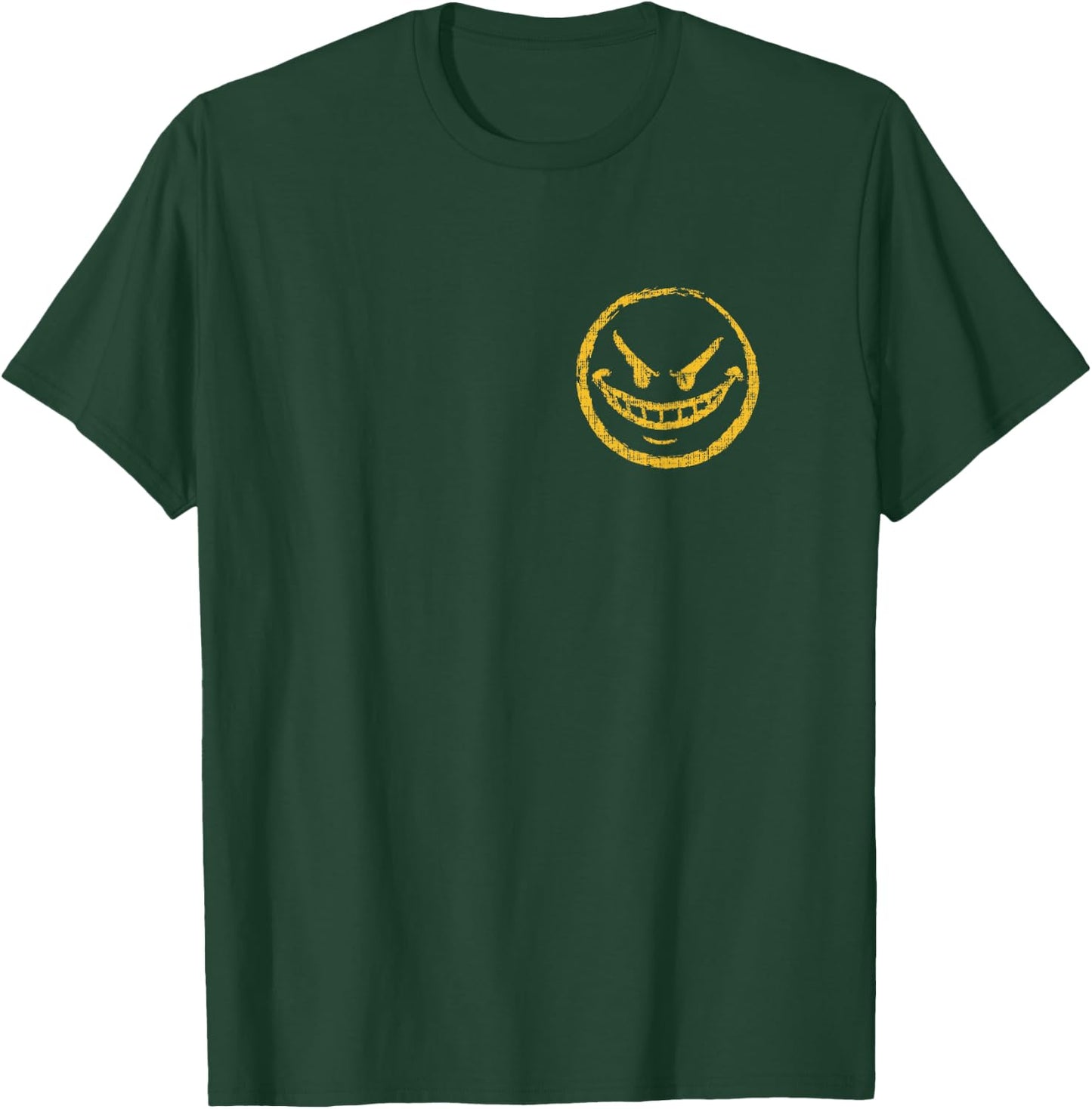 Bad Grin Logo Naughty Common Sneaky T-Shirt - T-Shirt | Forest