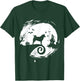 Shiba Inu Halloween Costume Moon Silhouette Horror T-Shirt - T-Shirt | Forest