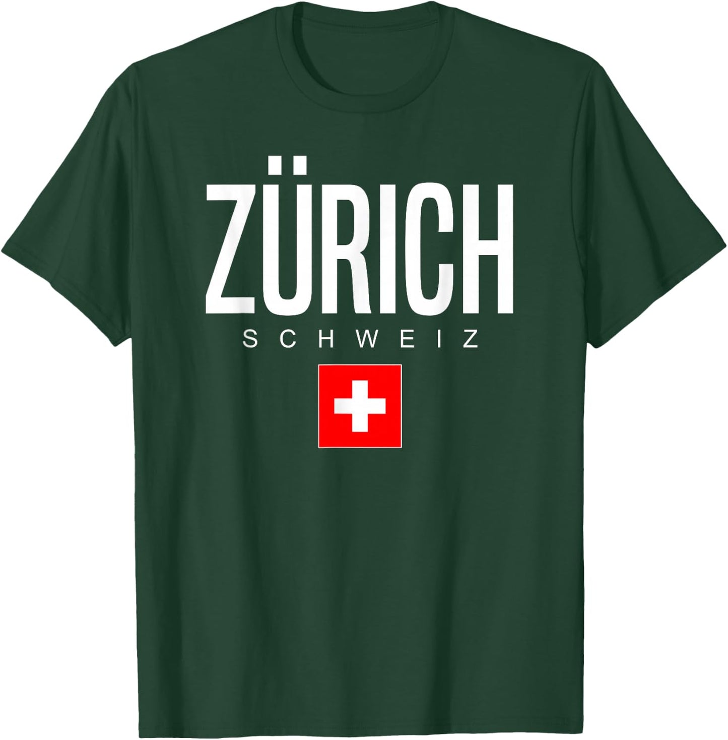 Zürich Switzerland T-Shirt - T-Shirt | Forest