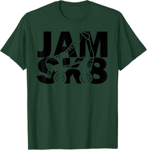 Roller Jam Skating Roller Skates 80s 90s T-Shirt - T-Shirt | Forest