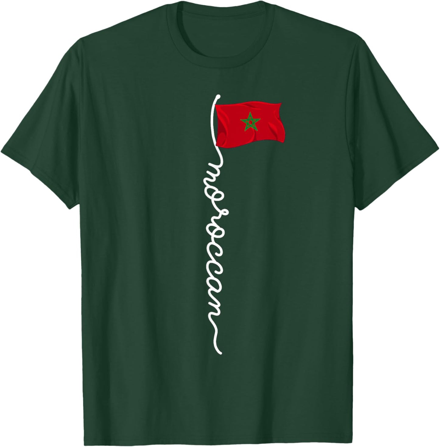 Morocco Signature Moroccan T-Shirt - T-Shirt | Forest