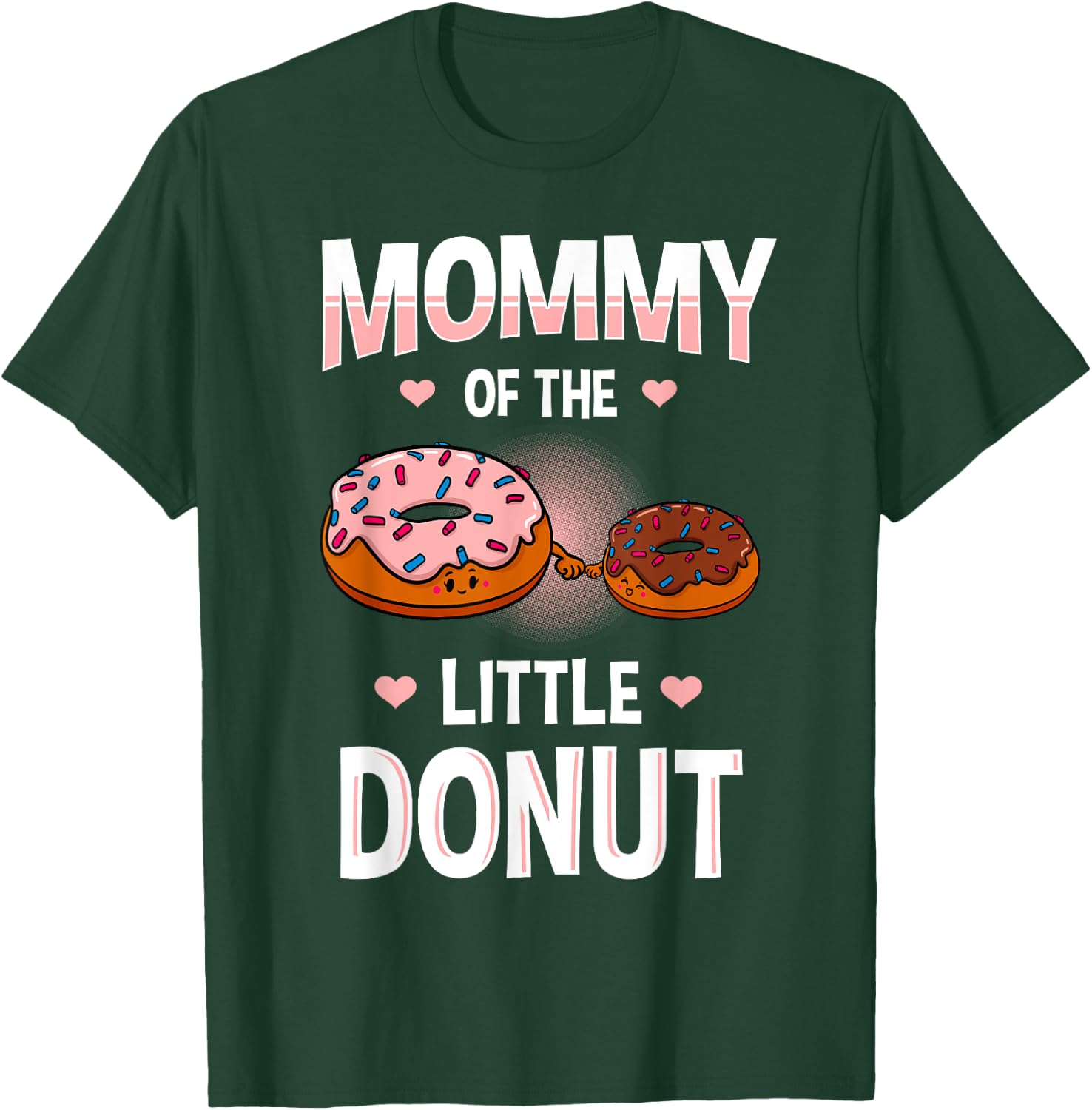 Mommy Of The Little Donut Gender Reveal Announcement T-Shirt - T-Shirt | Forest