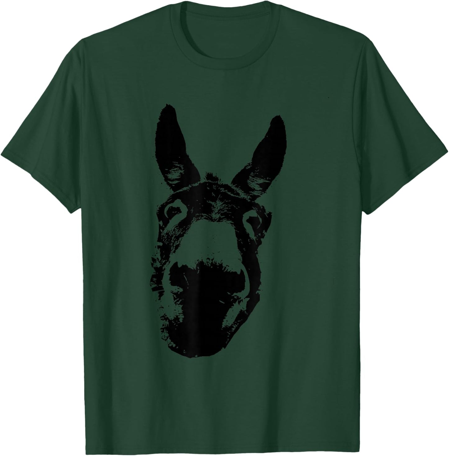 Donkey Face Costume T-Shirt - T-Shirt | Forest