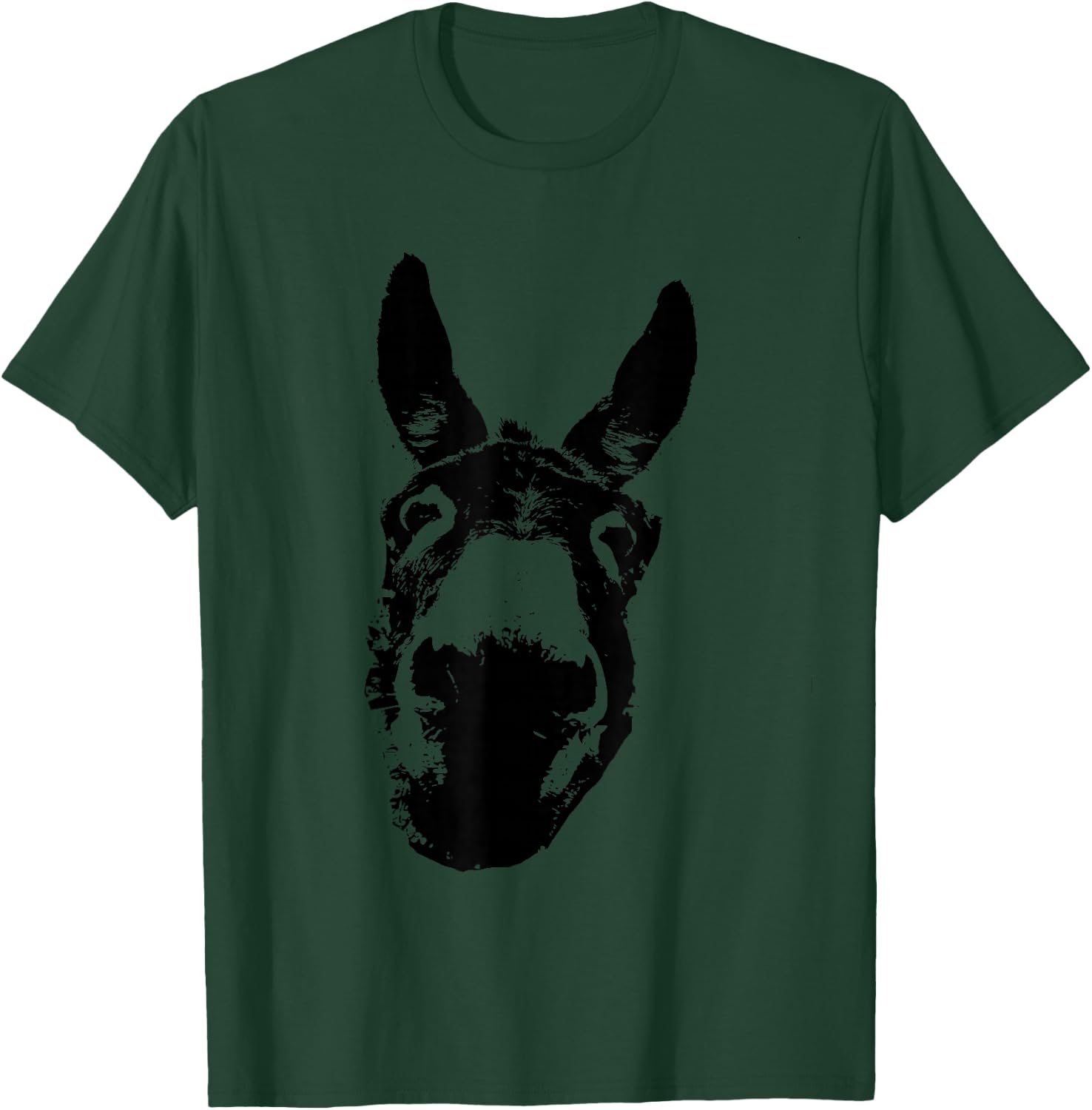 Donkey Face Costume T-Shirt - T-Shirt | Forest