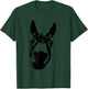 Donkey Face Costume T-Shirt - T-Shirt | Forest