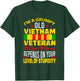 Funny Old Men Retirement Sarcasm Gift Vietnam Veteran T-Shirt - T-Shirt | Forest