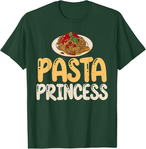 Pasta Princess Pasta Lover T-Shirt - T-Shirt | Forest