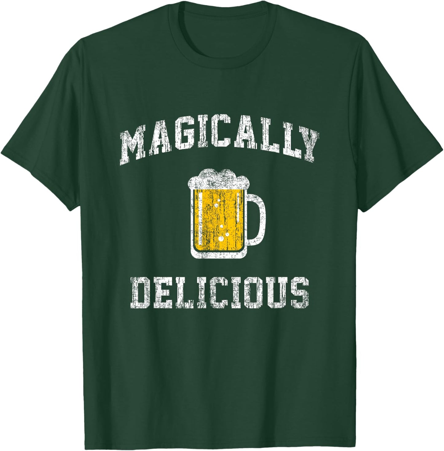 Magically Delicious Beer Funny St. Patrick's Day T-Shirt - T-Shirt | Forest
