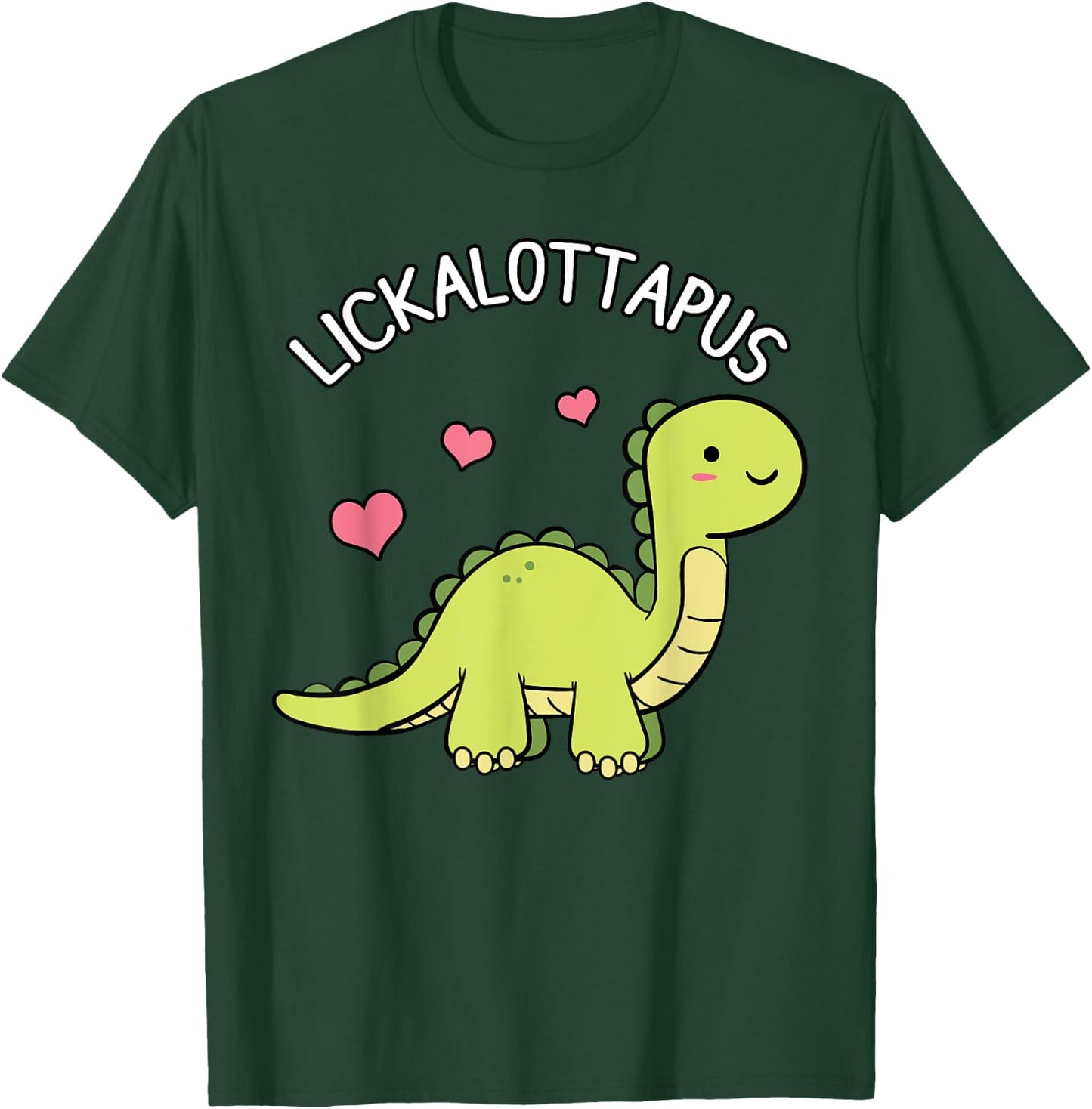 Lickalottapus Dinosaur Homosexuality Rainbow Flags Pride T-Shirt - T-Shirt | Forest