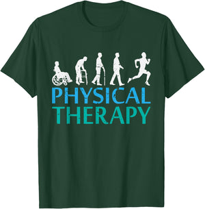 Awesome Evolution of physical therapy Gift T-Shirt - T-Shirt | Forest