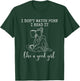I Don't Watch Porn I Read It Like A Good Girl Dark Romance T-Shirt - T-Shirt | Forest
