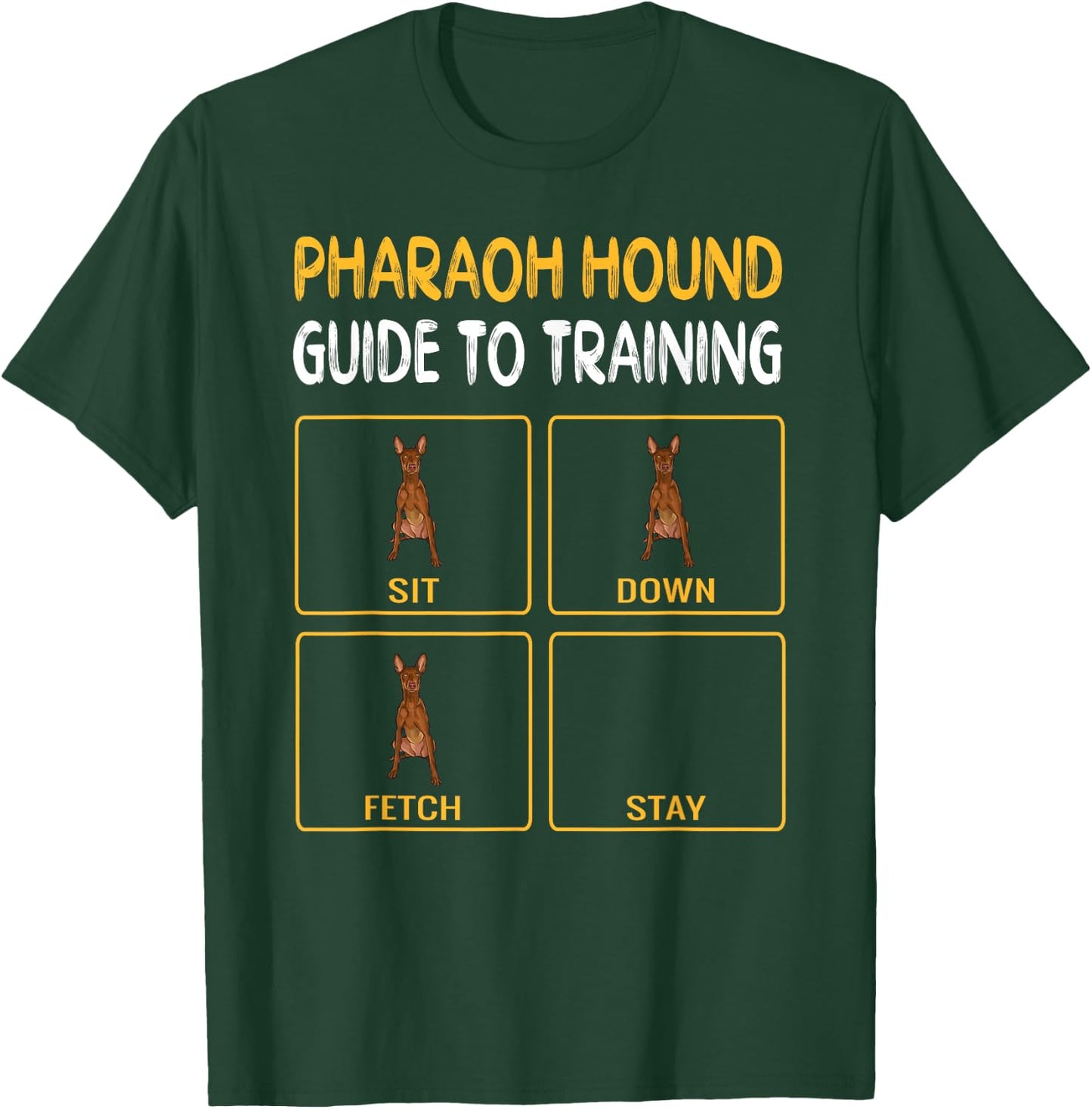 Funny Pharaoh Hound Guide To Training Dog Obedience Women T-Shirt - T-Shirt | Forest