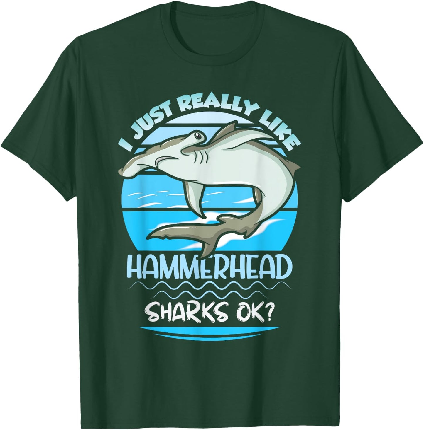 Hammerhead Shark Kids T-Shirt - T-Shirt | Forest