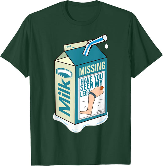 Amputee funny shirt Gift humor quote prosthetic joke T-Shirt - T-Shirt | Forest