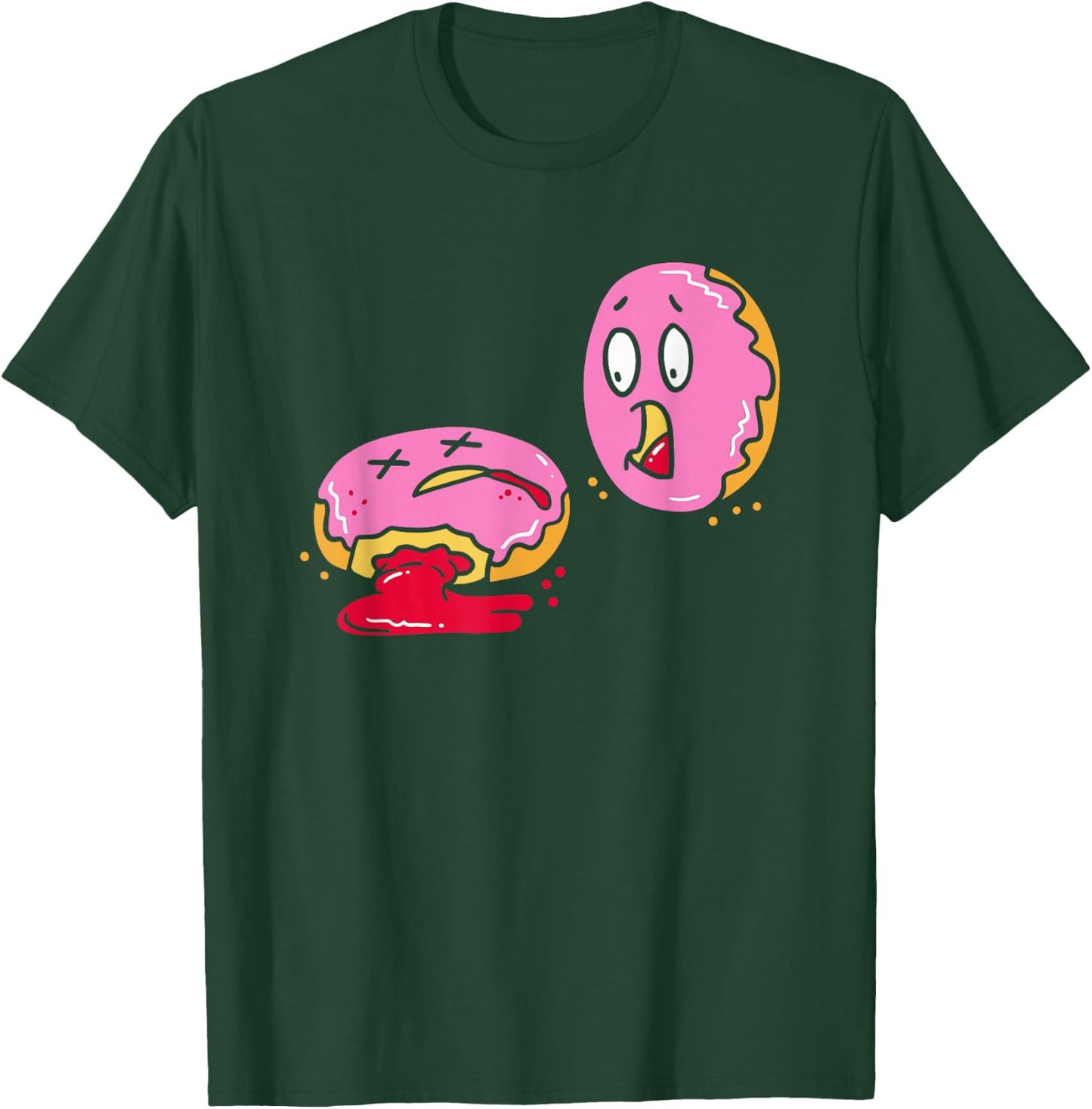 I Could Murder a Donut, Doughnut Sugar Murderer T-Shirt - T-Shirt | Forest