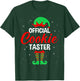 Official Cookie Taster Christmas Elf Lover Matching Family T-Shirt - T-Shirt | Forest