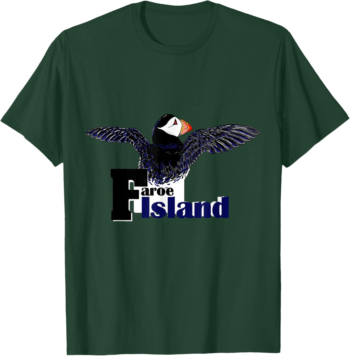 Faroe island apparel T-Shirt - T-Shirt | Forest
