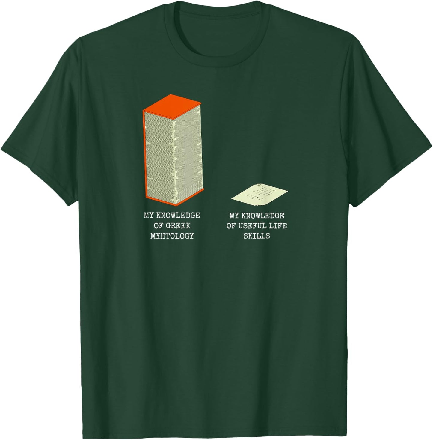 Greek Mythology Funny Greek History T-Shirt - T-Shirt | Forest