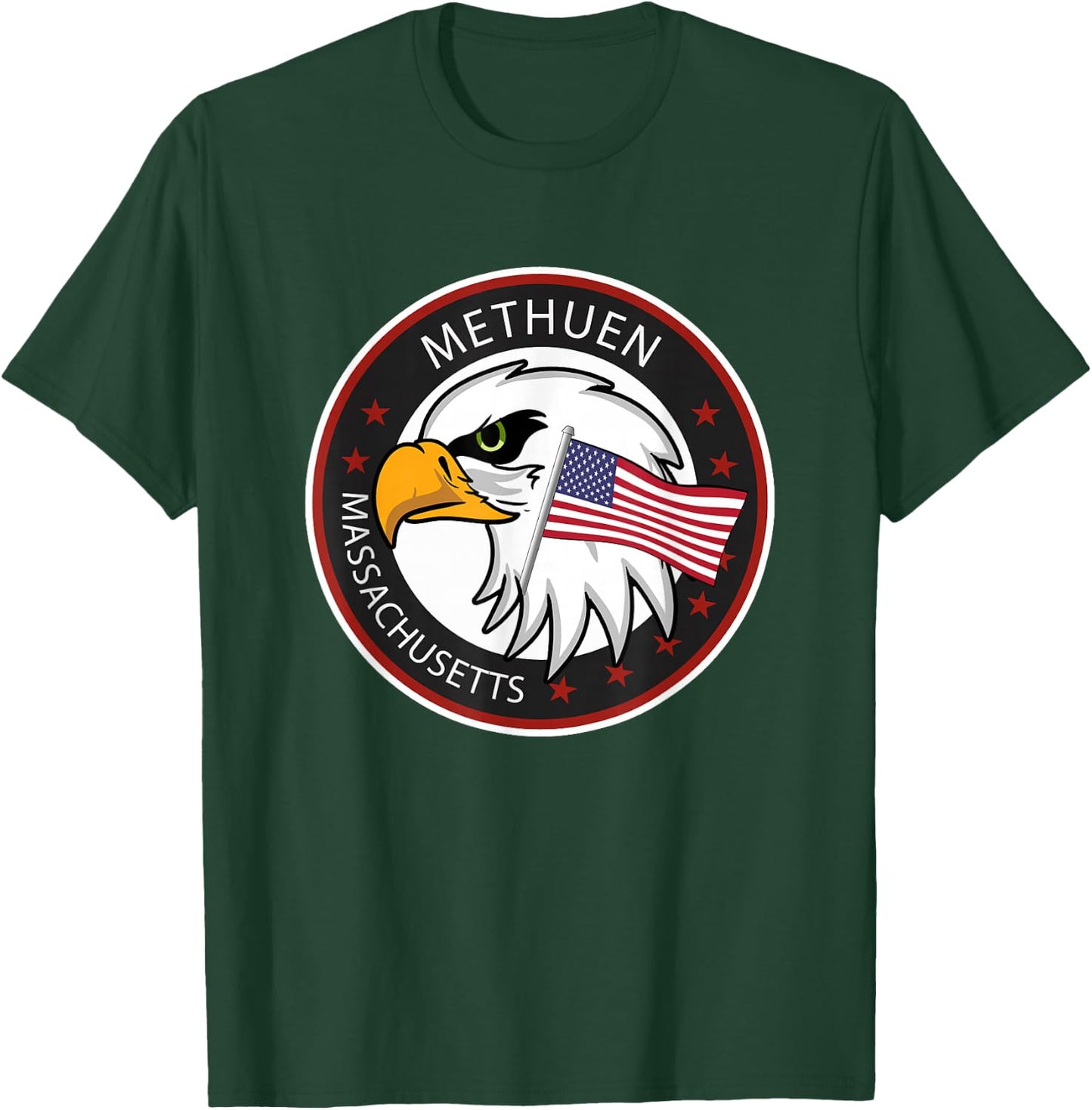 Methuen MA Massachusetts T-Shirt - T-Shirt | Forest