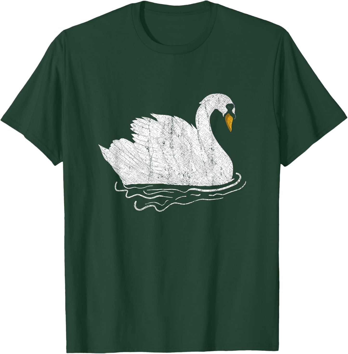 Pretty Wildlife Bird Beautiful Animal Lake Swan T-Shirt - T-Shirt | Forest