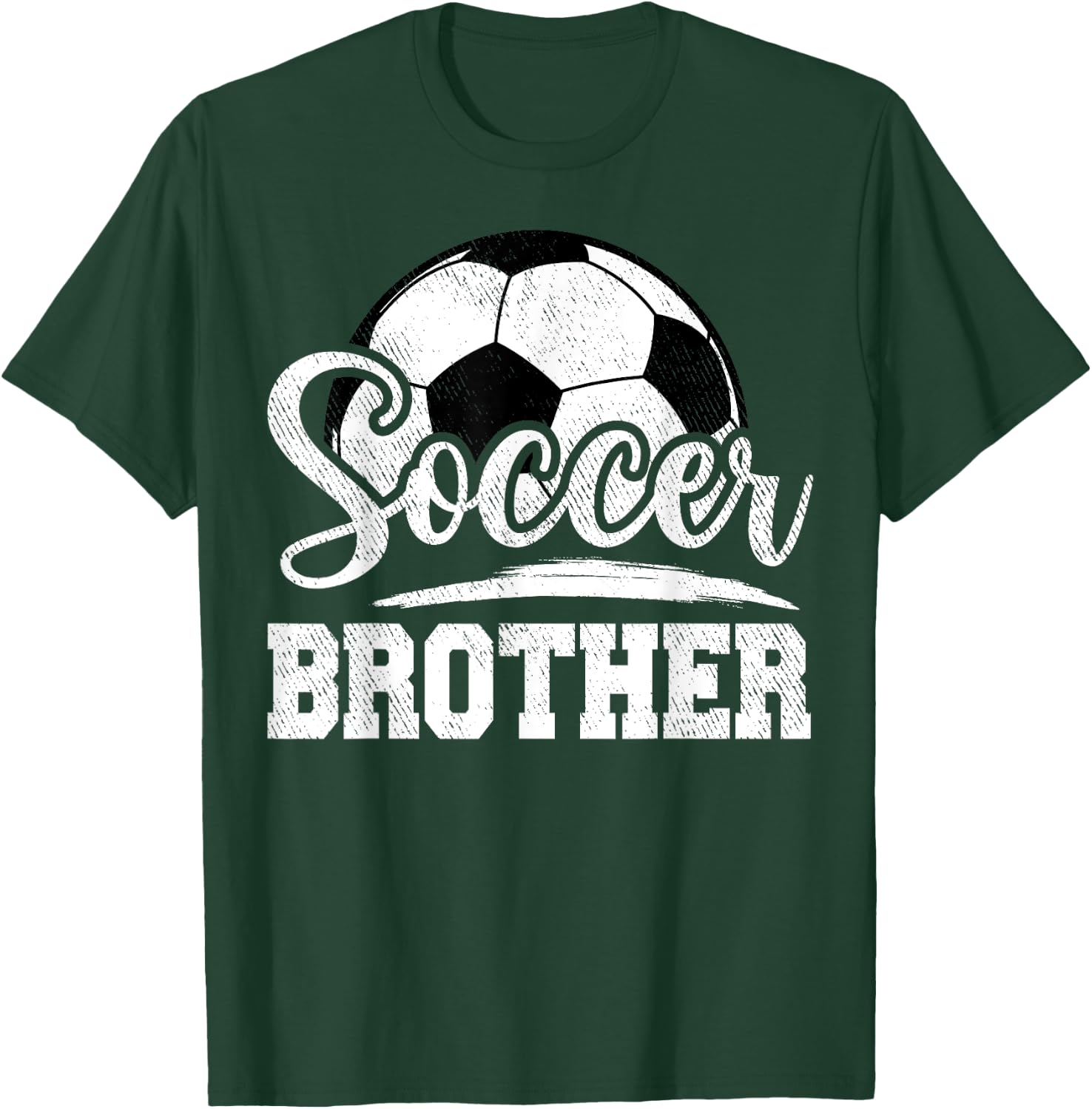 Soccer Brother Soccer Player Game Day T-Shirt - T-Shirt | Forest