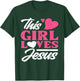 This Girl Loves Jesus - Cute Christian Girl Gift T-Shirt - T-Shirt | Forest