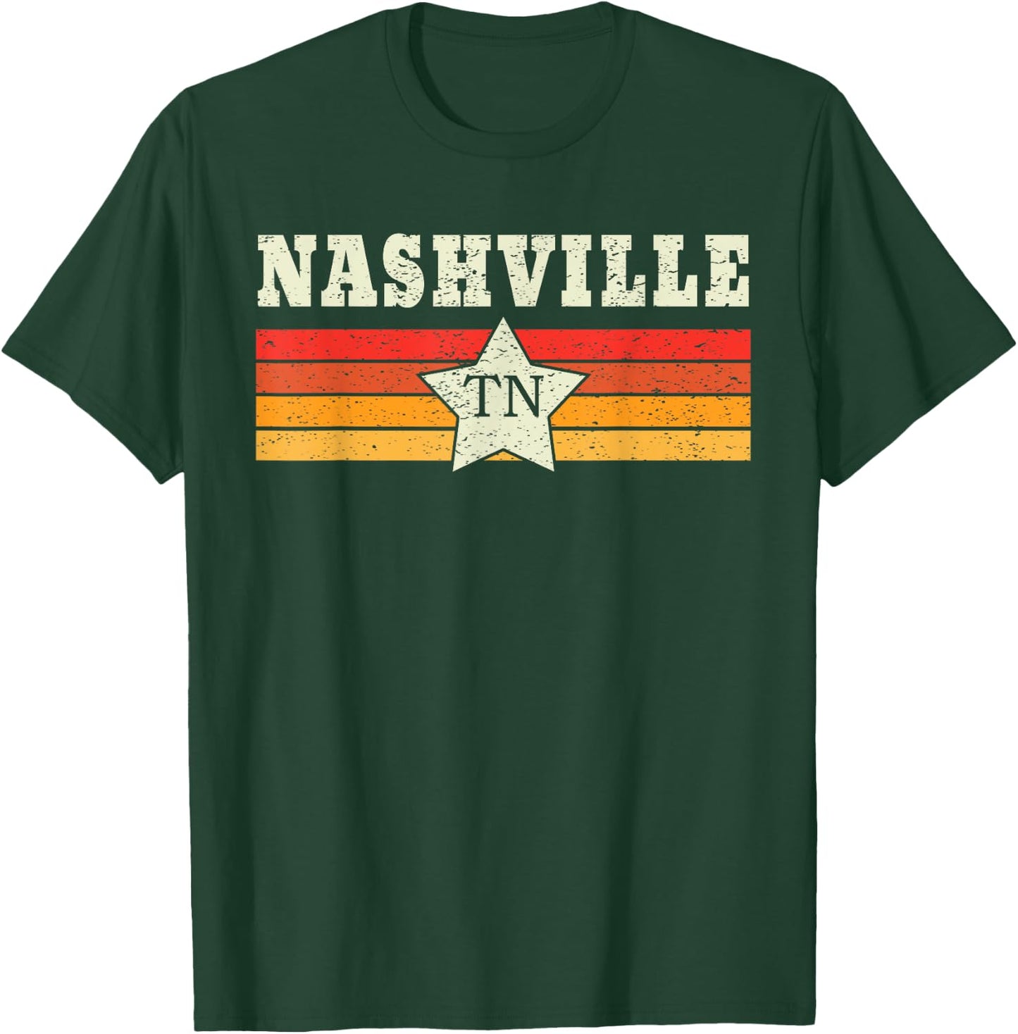 Nashville Retro Vintage Gift Women Kids T-Shirt - T-Shirt | Forest