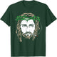 Jesus Smoking Joint Weed Blunt Christian Cool Stoner Gifts T-Shirt - T-Shirt | Forest