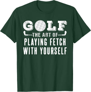 Funny Golf Pun Joke Design For Golfers Men And Women T-Shirt - T-Shirt | Forest