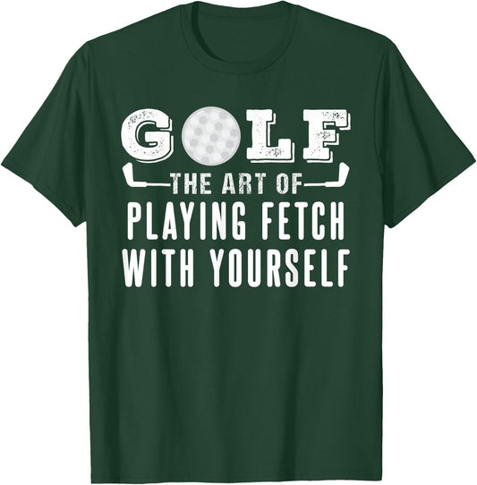 Funny Golf Pun Joke Design For Golfers Men And Women T-Shirt - T-Shirt | Forest