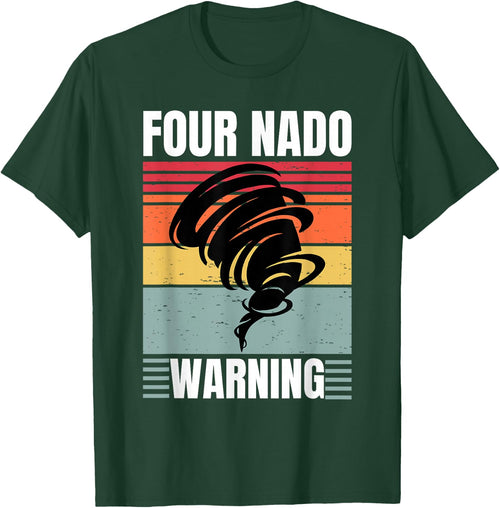 Four Nado Fournado 4th Birthday 4 Years Old Kids Boys girls