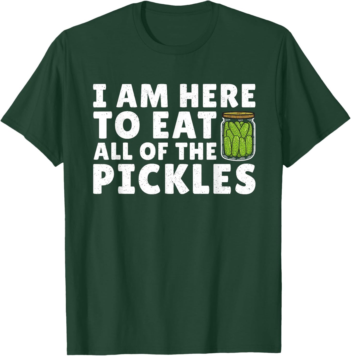 Best Pickle Design Women Kids Cucumber Pickle Lover T-Shirt - T-Shirt | Forest