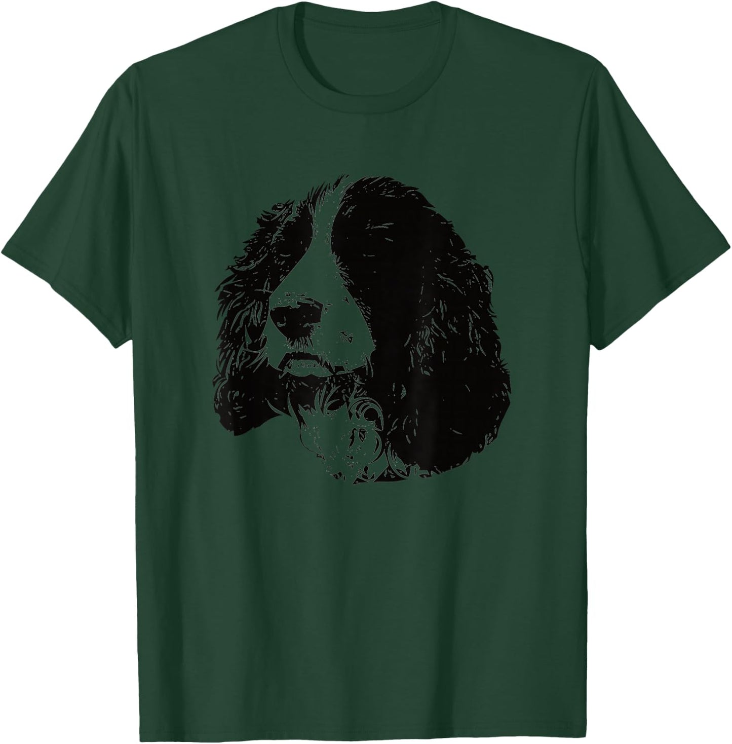 The English Springer Spaniel T-Shirt - T-Shirt | Forest