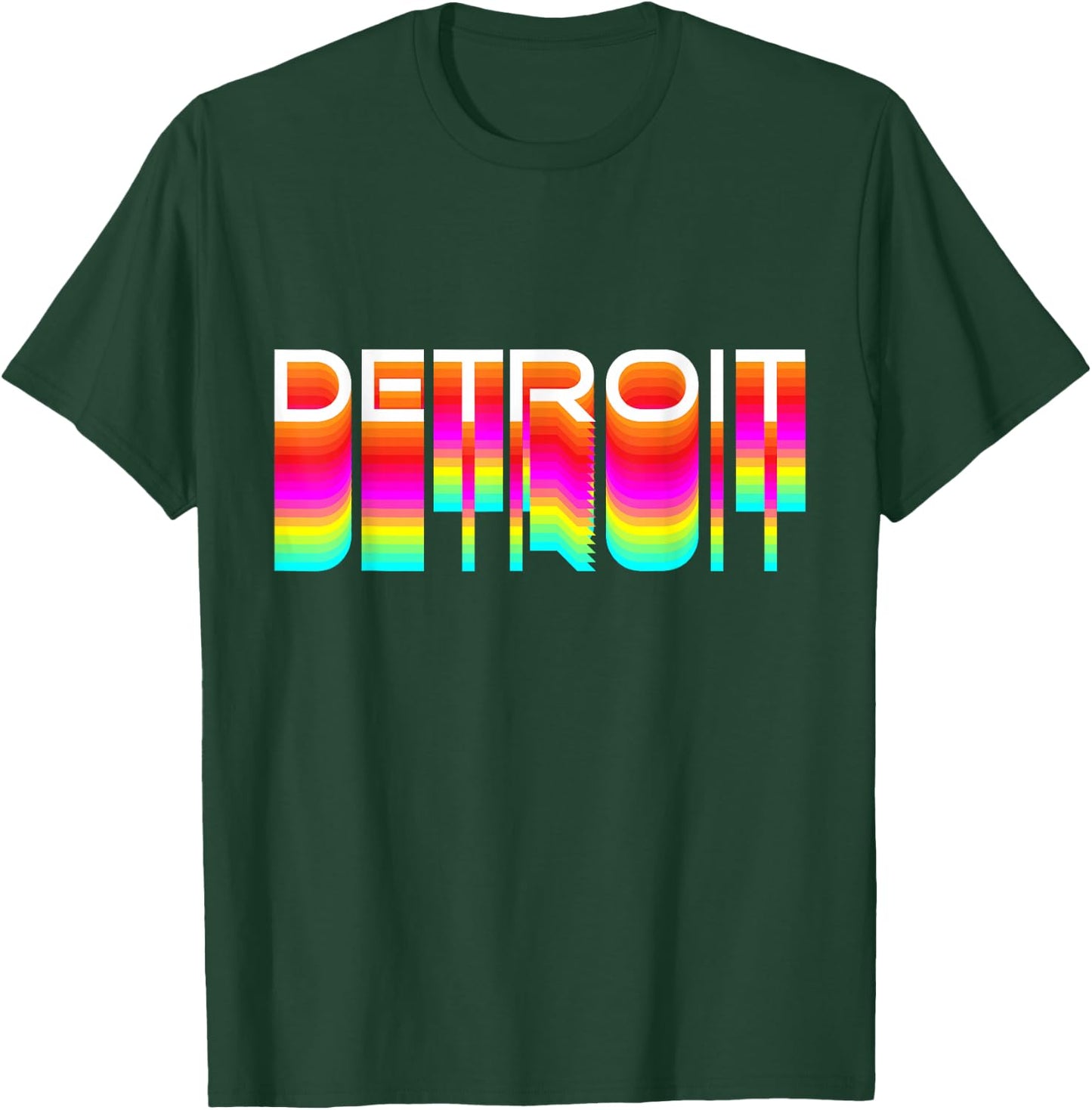 Detroit Techno Shirt | EDM Rave DJ Clothing | Detroit House T-Shirt - T-Shirt | Forest