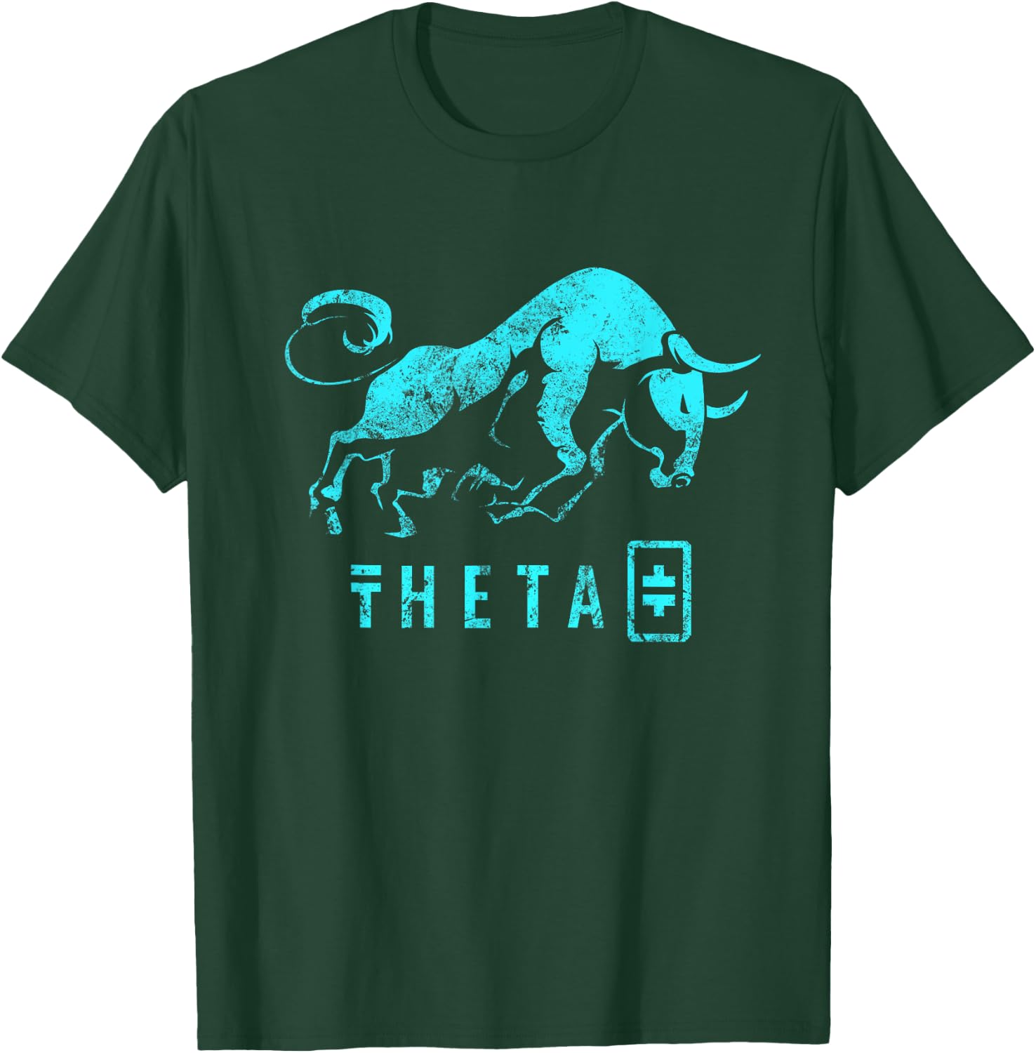 THETA Crypto Millionaire BULLRUN Token for TV Entertainment T-Shirt - T-Shirt | Forest
