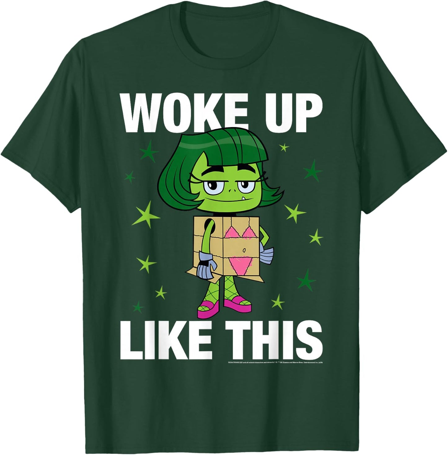 DC Comics Teen Titans Go! Beast Boy Woke Up Like This T-Shirt - T-Shirt | Forest