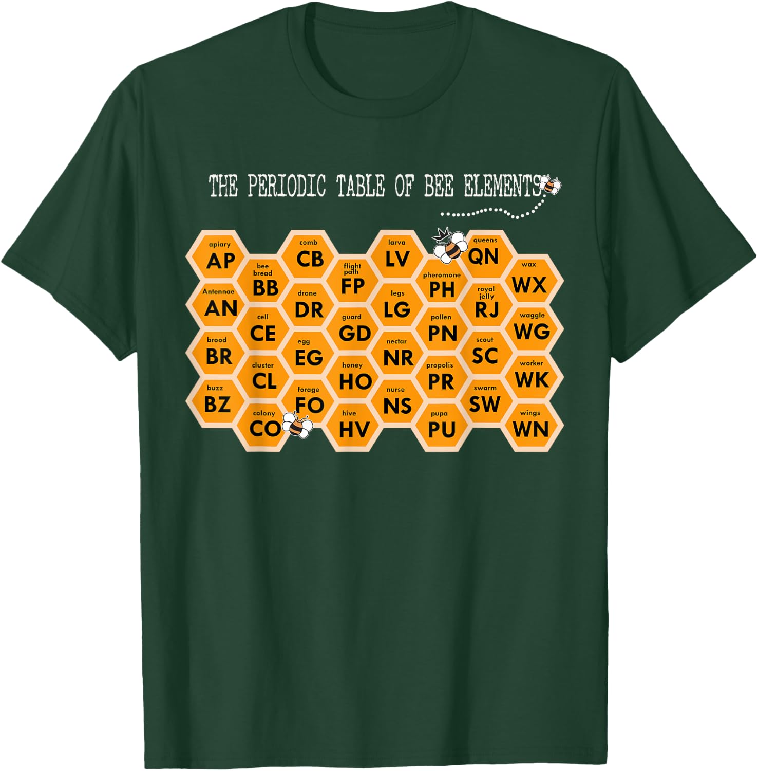 Beekeepers Beekeeping Honey Bee Apiarist Bee Lovers T-Shirt - T-Shirt | Forest