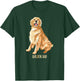 Vintage Golden Retriever Dog Dad Funny Dad/Father's Day Gift Men T-Shirt - T-Shirt | Forest