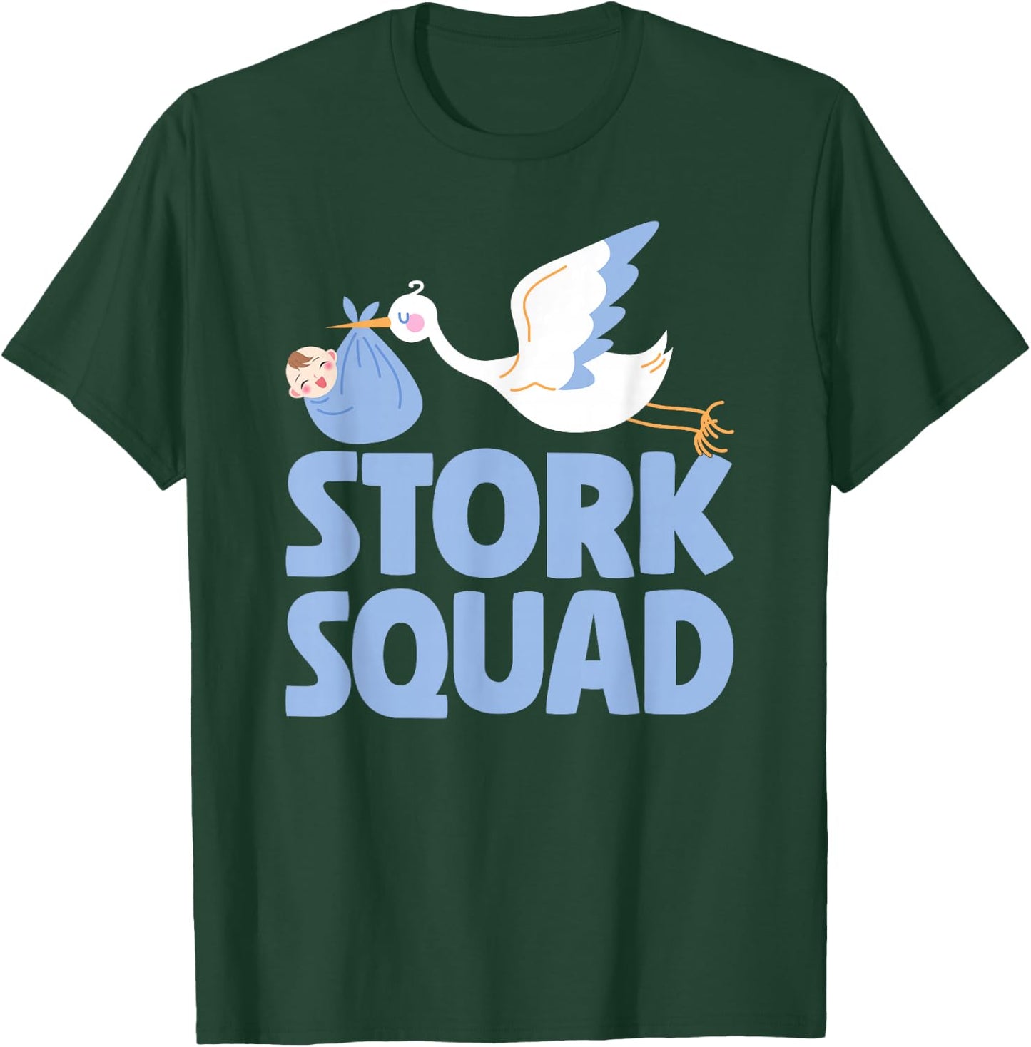 Stork Squad Labor And Delivery Nurse T-Shirt - T-Shirt | Forest