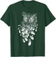 Owl Gift Tribal Owl Spirit Animal T-Shirt - T-Shirt | Forest