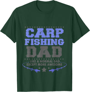 Carp Fishing Dad T-Shirt - T-Shirt | Forest