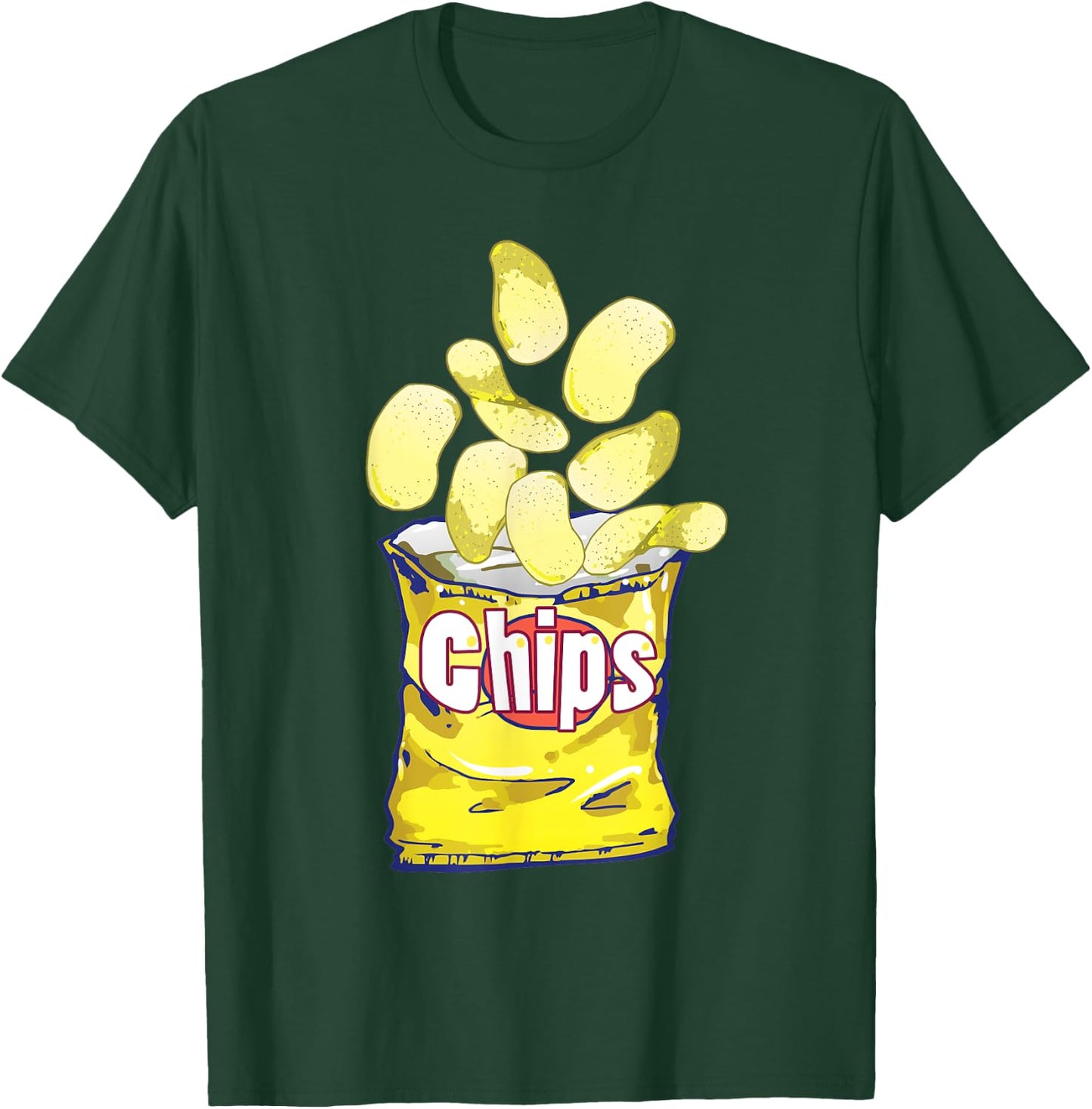 Potato Chips Games T-Shirt - T-Shirt | Forest