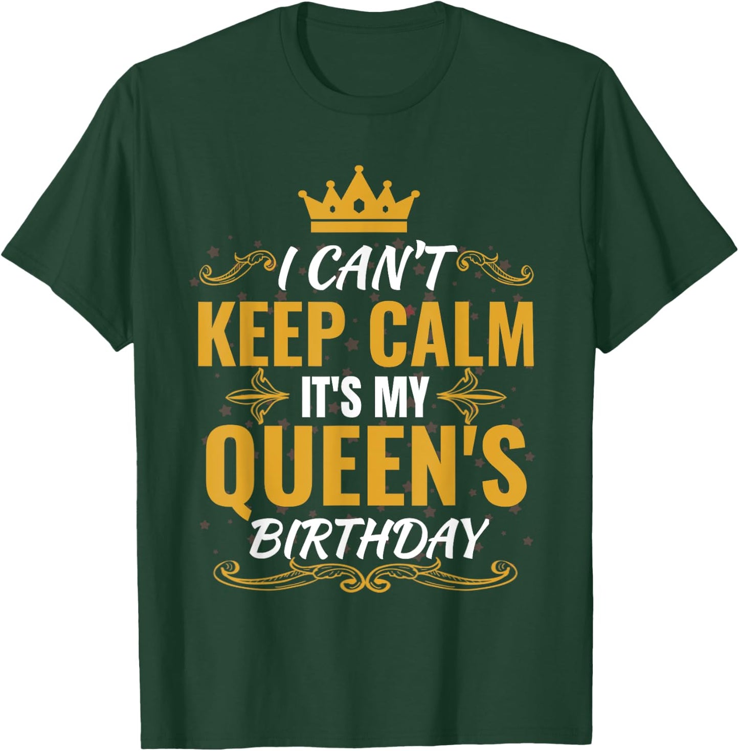 husband wife birthday shirt Gift It's my Queen's Birthday T-Shirt - T-Shirt | Forest