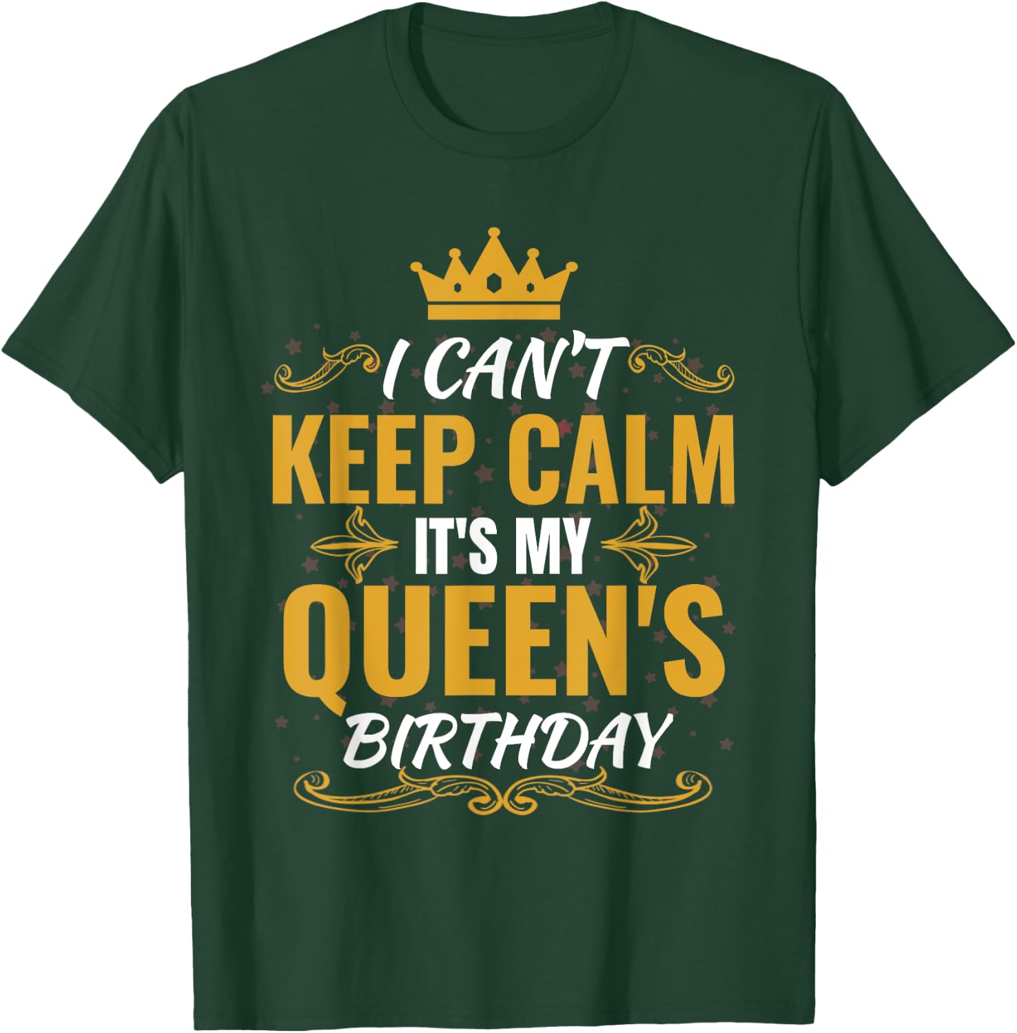 husband wife birthday shirt Gift It's my Queen's Birthday T-Shirt - T-Shirt | Forest