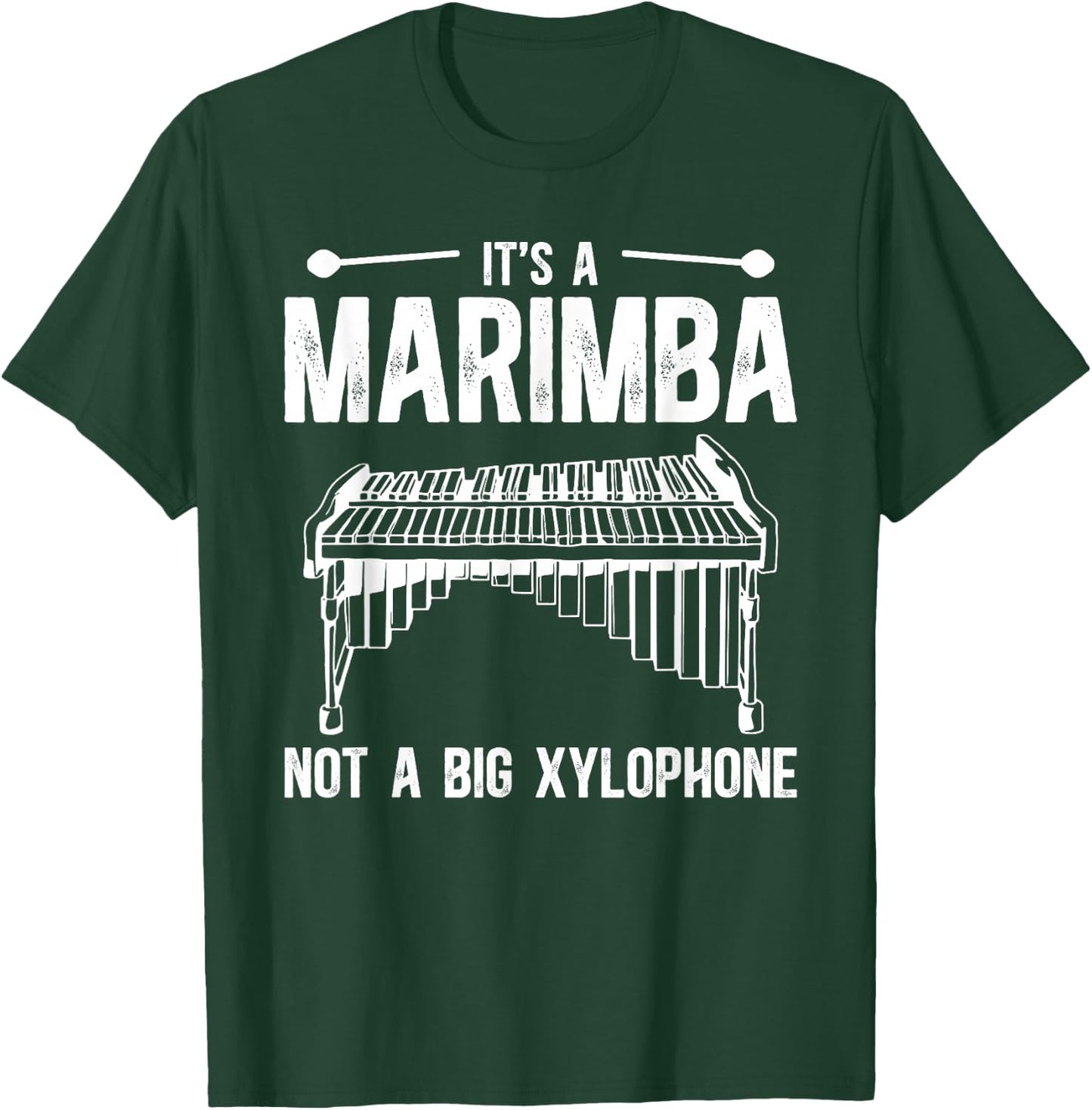 It's A Marimba Player Marimba Lover Marimba T-Shirt - T-Shirt | Forest
