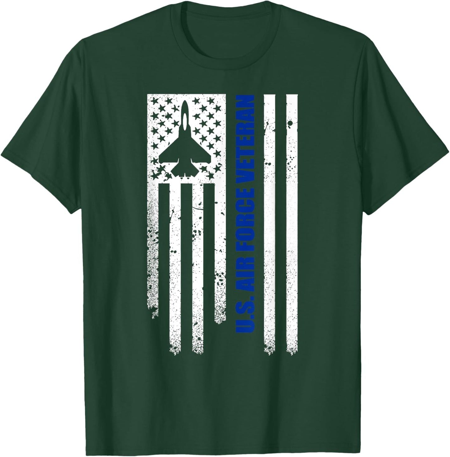 United States US Air Force Veteran Men Women | Veterans Day T-Shirt - T-Shirt | Forest