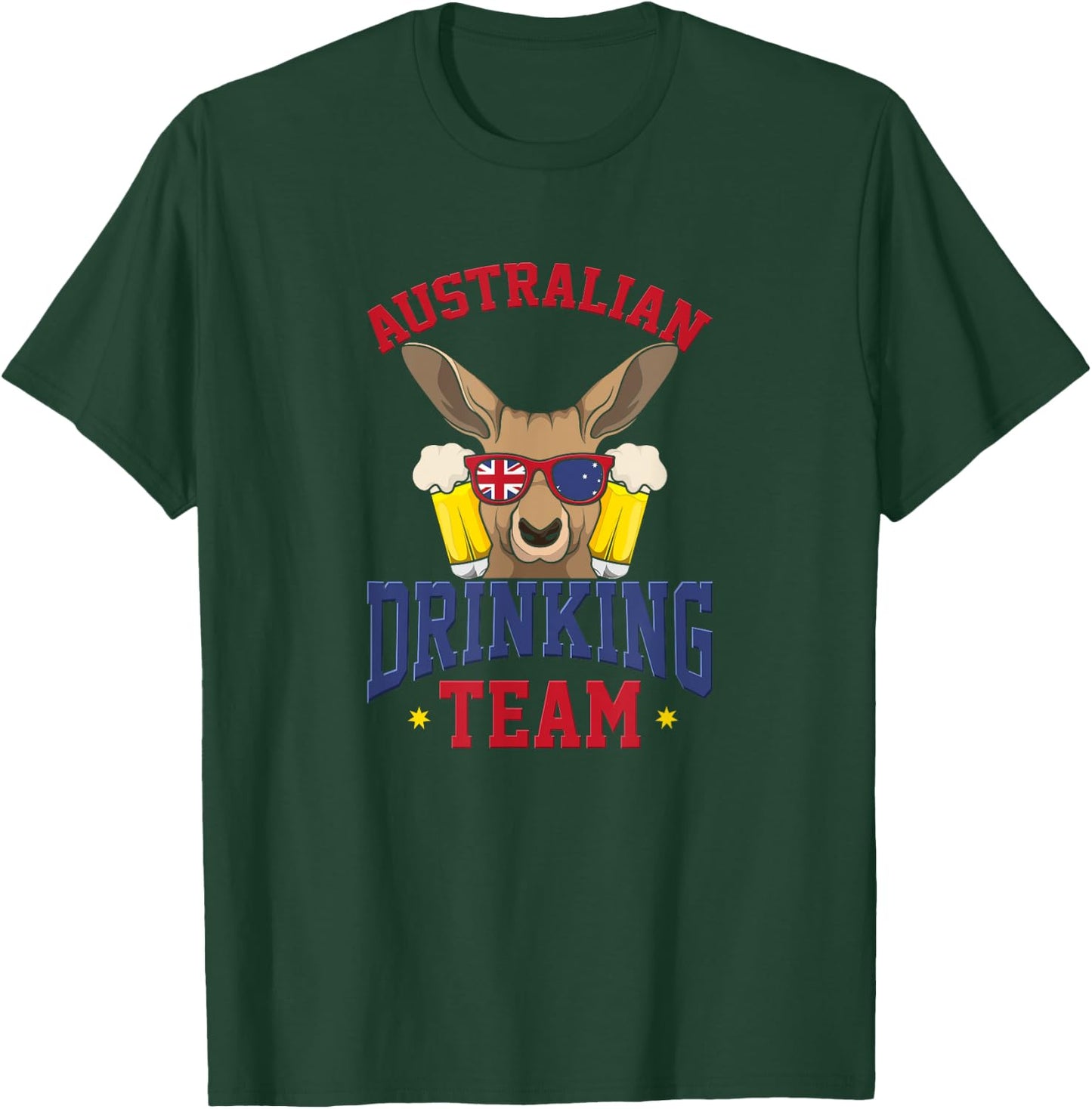 Classic Australian Drinking Team, Best Australia T-Shirt - T-Shirt | Forest