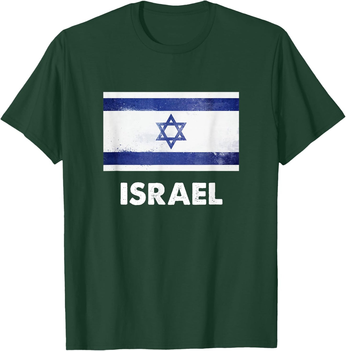 Israeli Flag Shirt | Israeli T-Shirt - T-Shirt | Forest