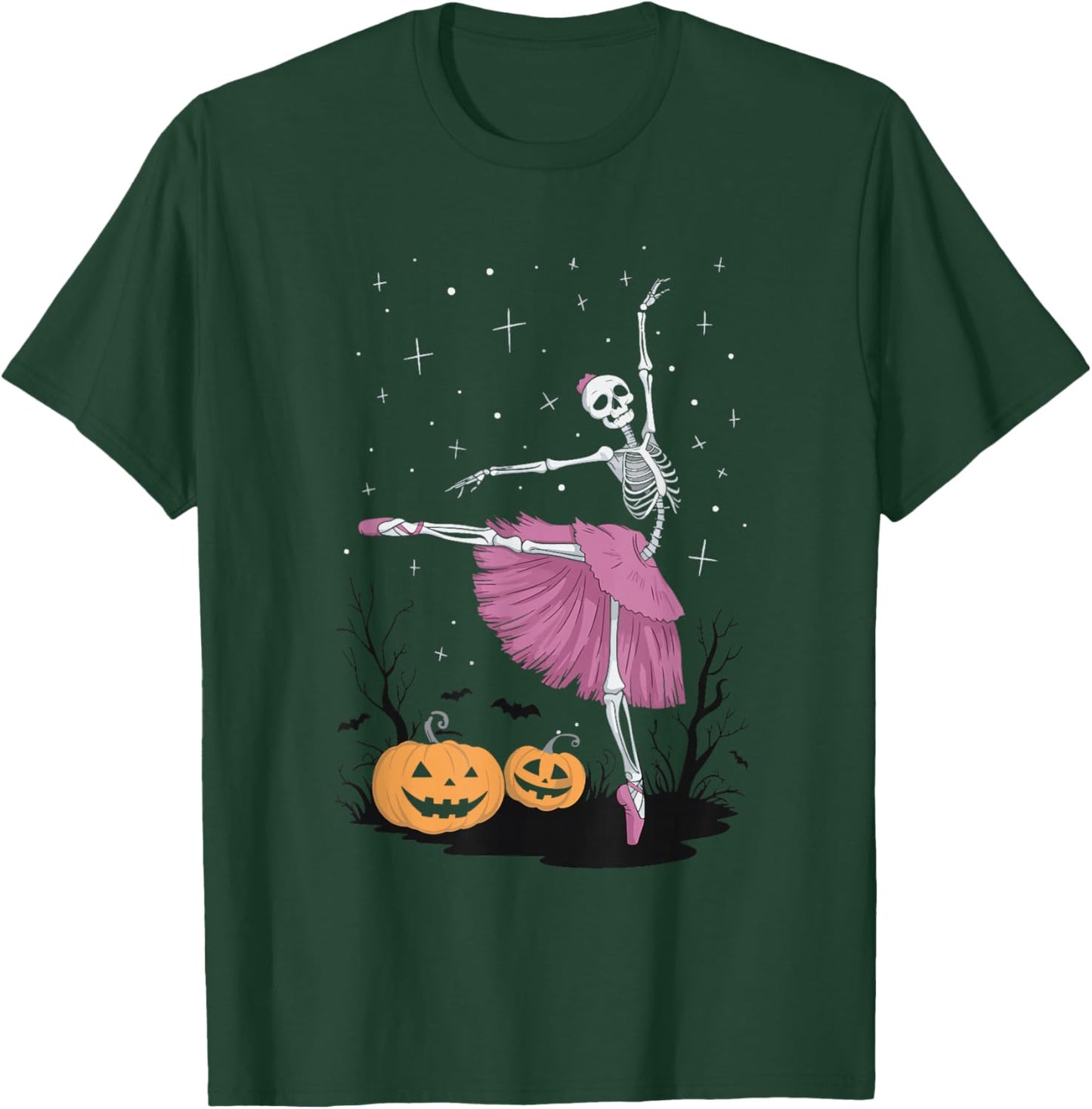 Skeleton Ballet T-Shirt - T-Shirt | Forest